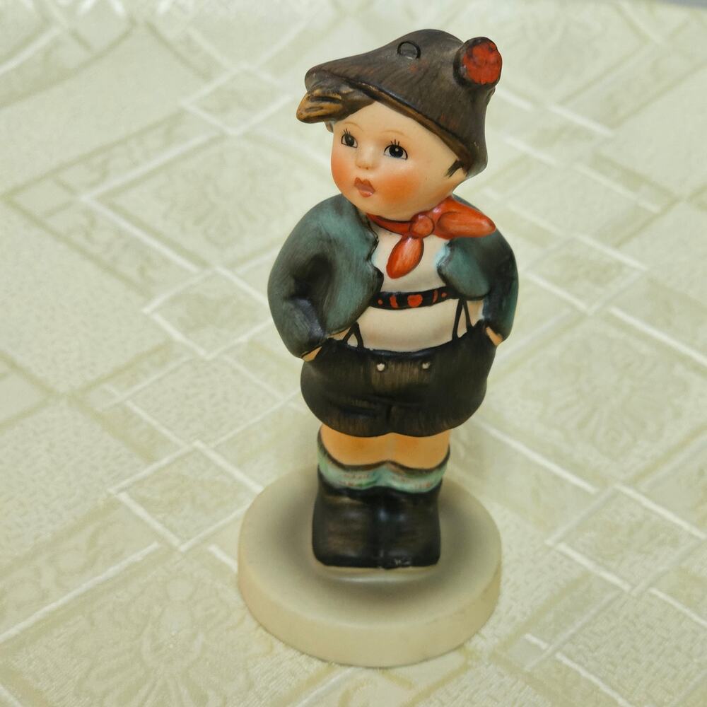 Vintage Schmid  Hummel Reproduction 1985 Alpine Boy Ornament 4" Third and Final